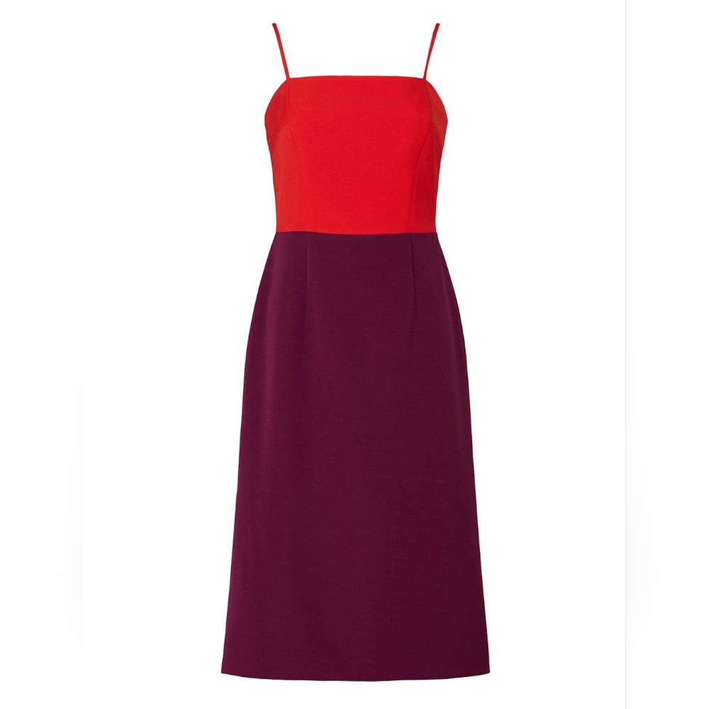 MILLY | $325 Colorblock Pencil Dress - Picture 5 of 5